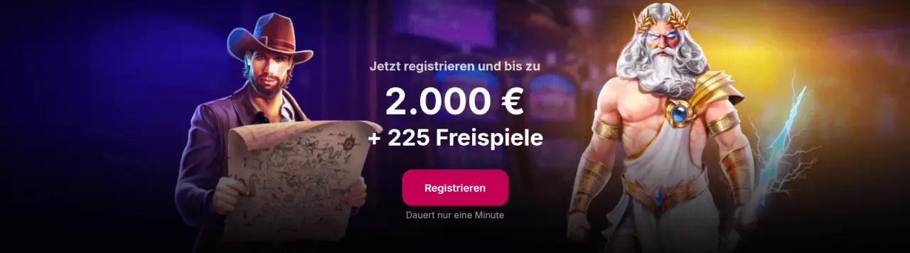 Willkommensbonus Banner
